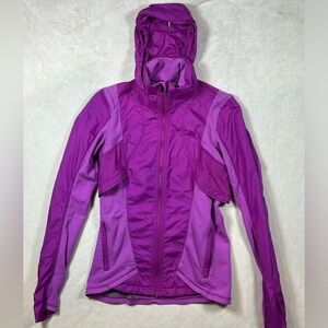Lululemon Small Kano Catch Me Run Pink Purple Run Jacket Coat EUC